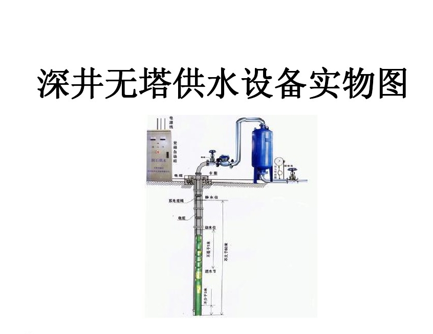 遂平县井泵无塔式供水设备